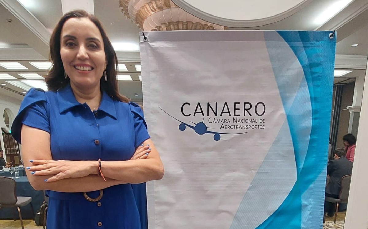 Diana Olivares, presidenta de la Canaero. (Foto: Especial)