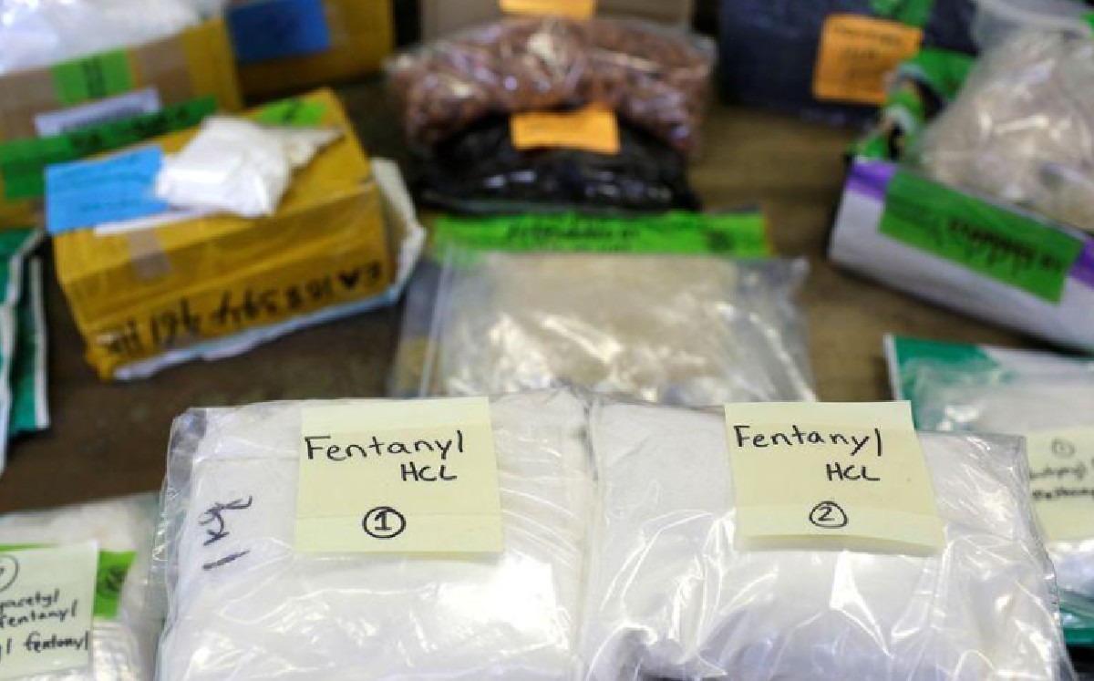Dosis de fentanilo decomisadas (Reuters)