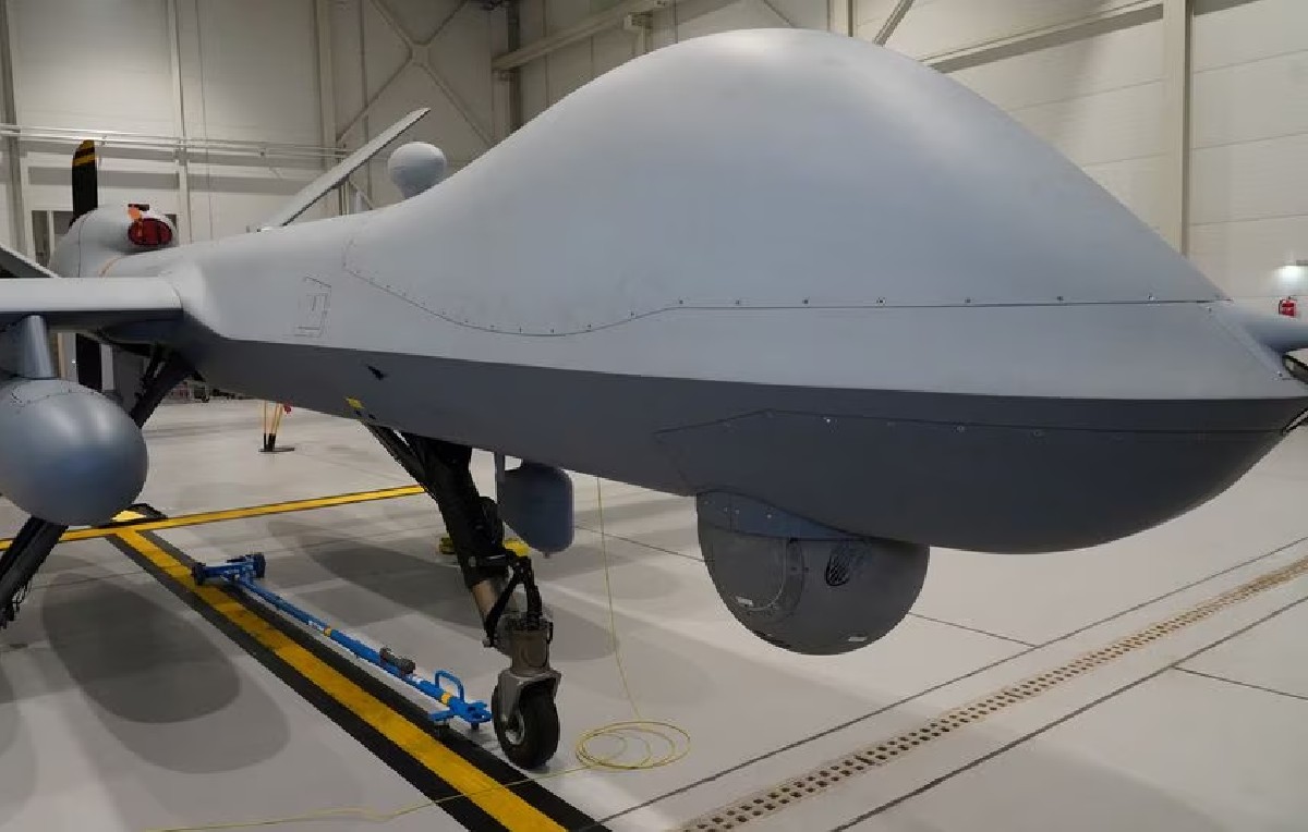 Dron estadunidense modelo Reaper (Reuters)
