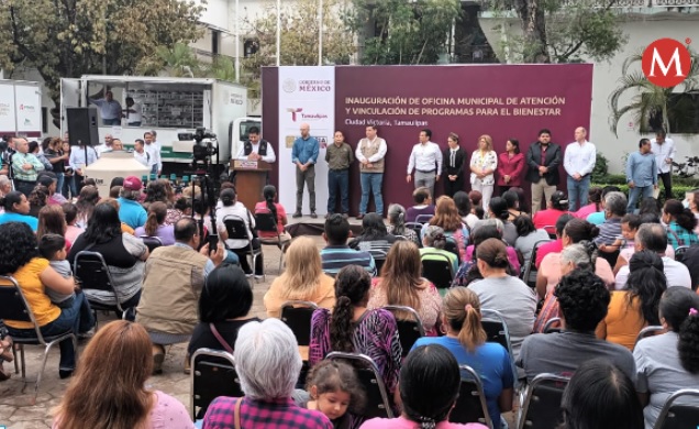 Instalan oficina de atención a programas Bienestar en Tamaulipas