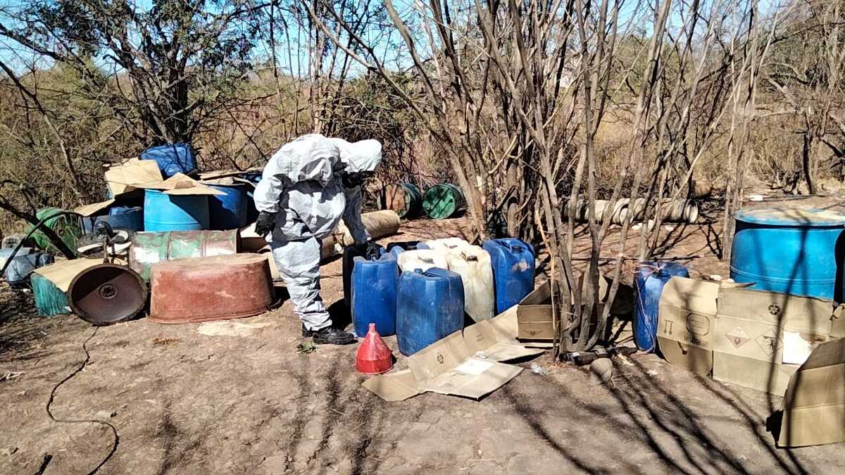 Las autoridades realizaron los operativos contra las drogas.