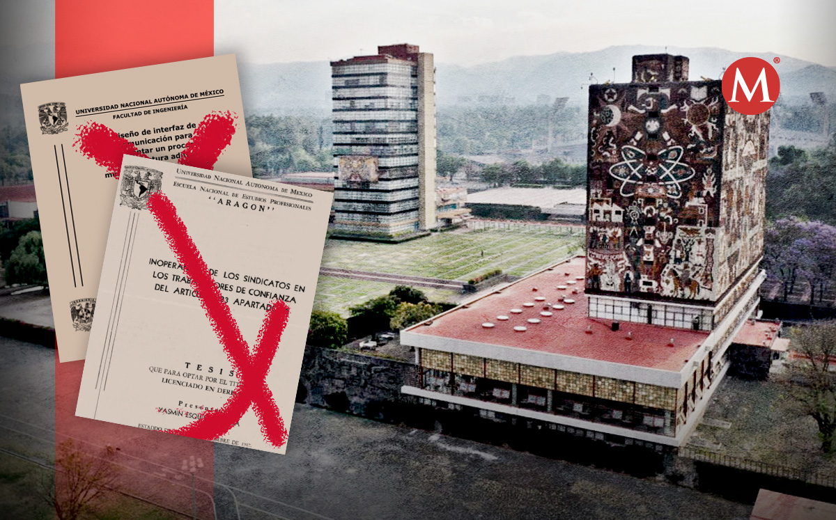 Plagios en la UNAM. (Especial)