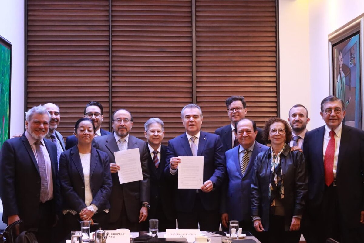El acto fue encabezado por el presidente del consejo, Francisco Cervantes Díaz. | CCE