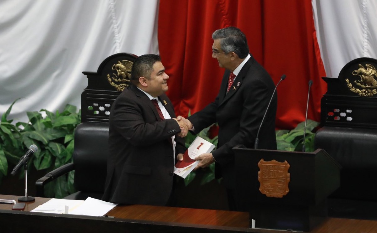 Américo Villarreal entrega primer informe de gobierno | Vía: twitter