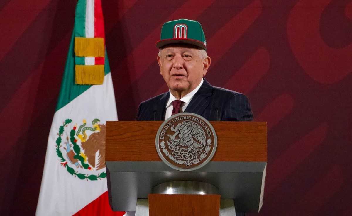 AMLO indicó que se desveló para ver el partido de beisbol. | Cuartoscuro