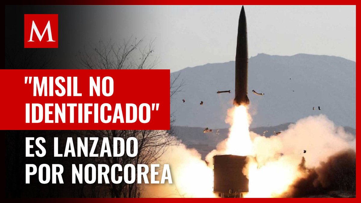 Corea del Norte dispara "misil balístico no identificado"