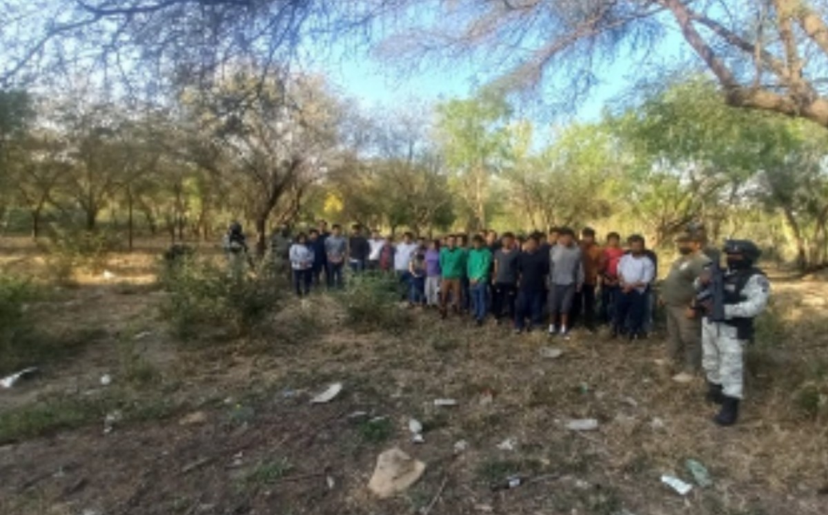 Encuentran a 60 migrantes cerca del río Bravo en Tamaulipas