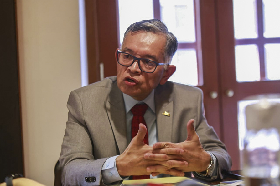 José Antonio Reyes Heredia,  rector de la UAM.│Juan Carlos Bautista