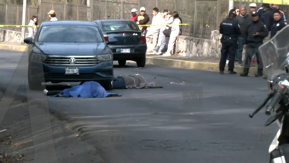 Mueren dos personas durante un accidente de motocicleta en Naucalpan