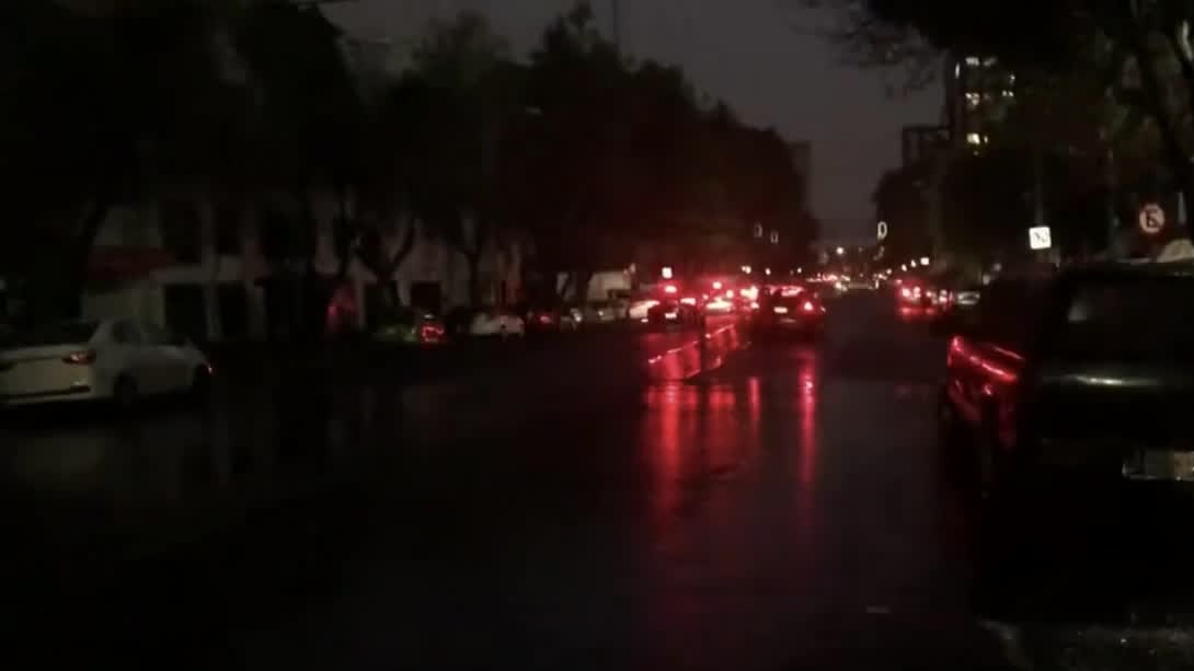 Se reporta apagón masivo en varias colonias de la Ciudad de México