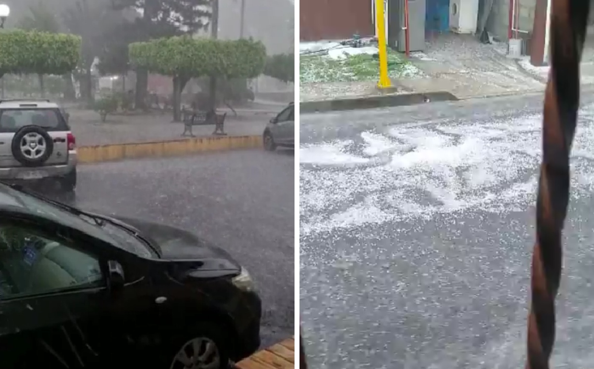 Se reportaron daños por las intensas granizadas en las altas montañas y centro de Veracruz (Especial)