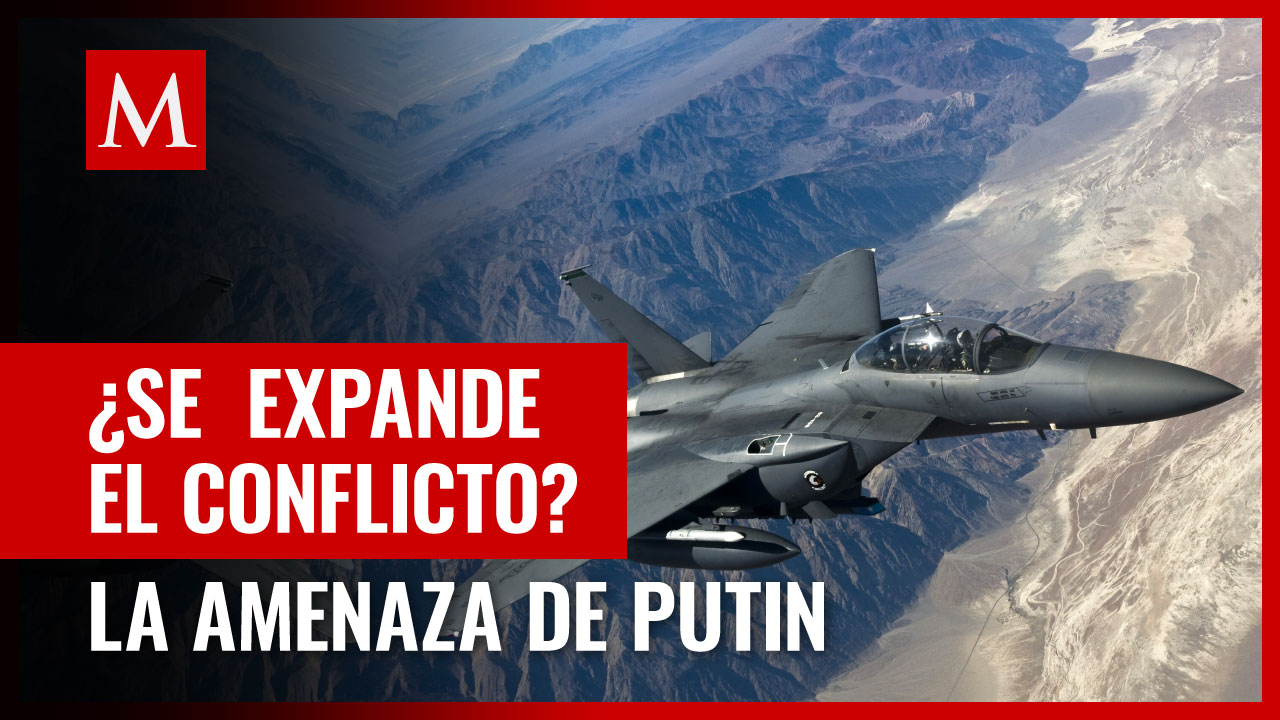 Ucrania acusa a Putin de querer "expandir" conflicto, tras incidente con dron de EU