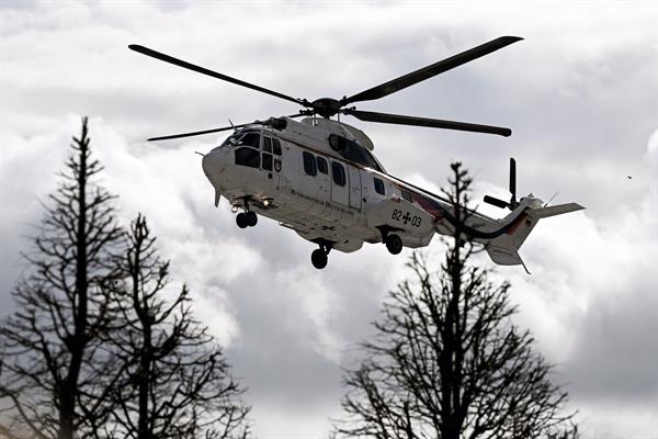 Imagen de referencia | Helicóptero de la Fuerza Aérea Alemana. (EFE)