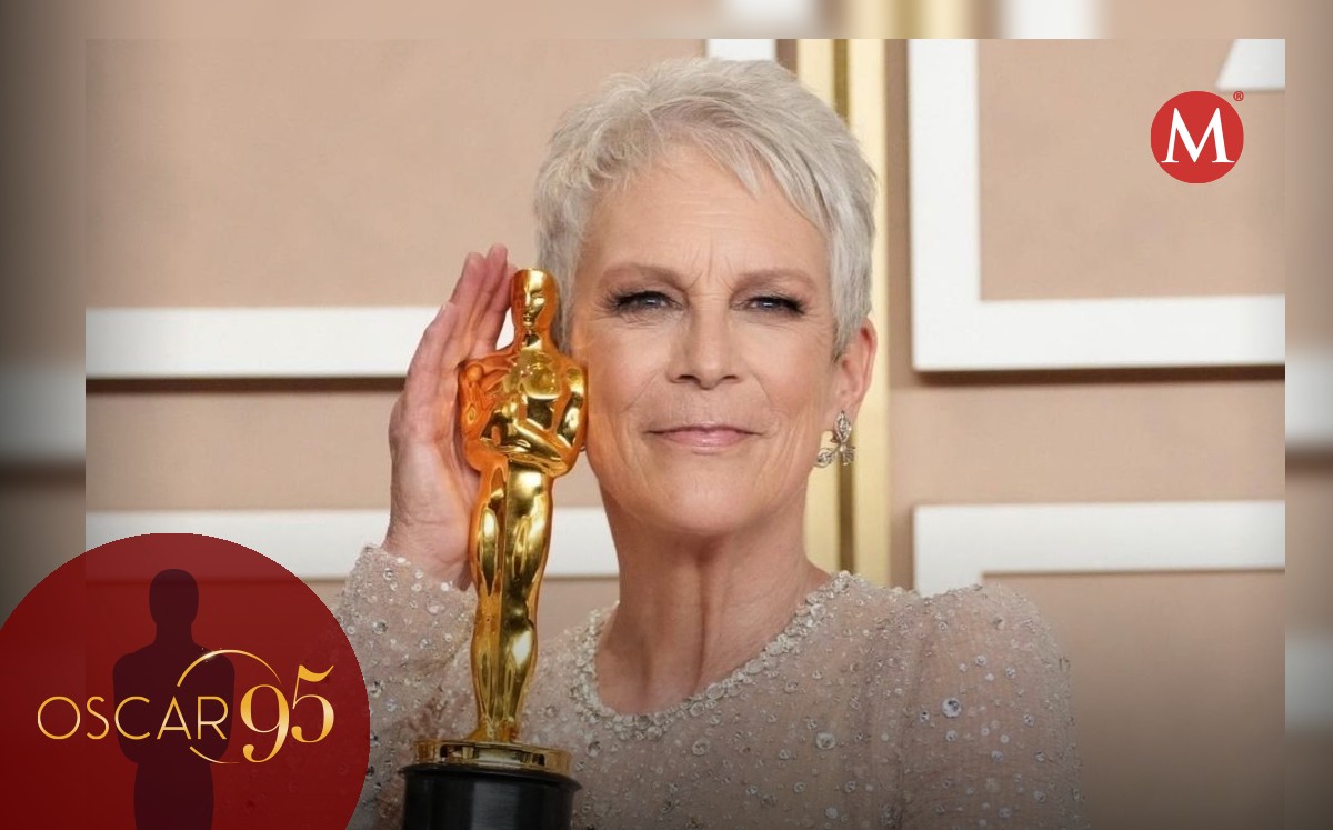 Jamie Lee Curtis mostró donde colocó su premio (Instagram).