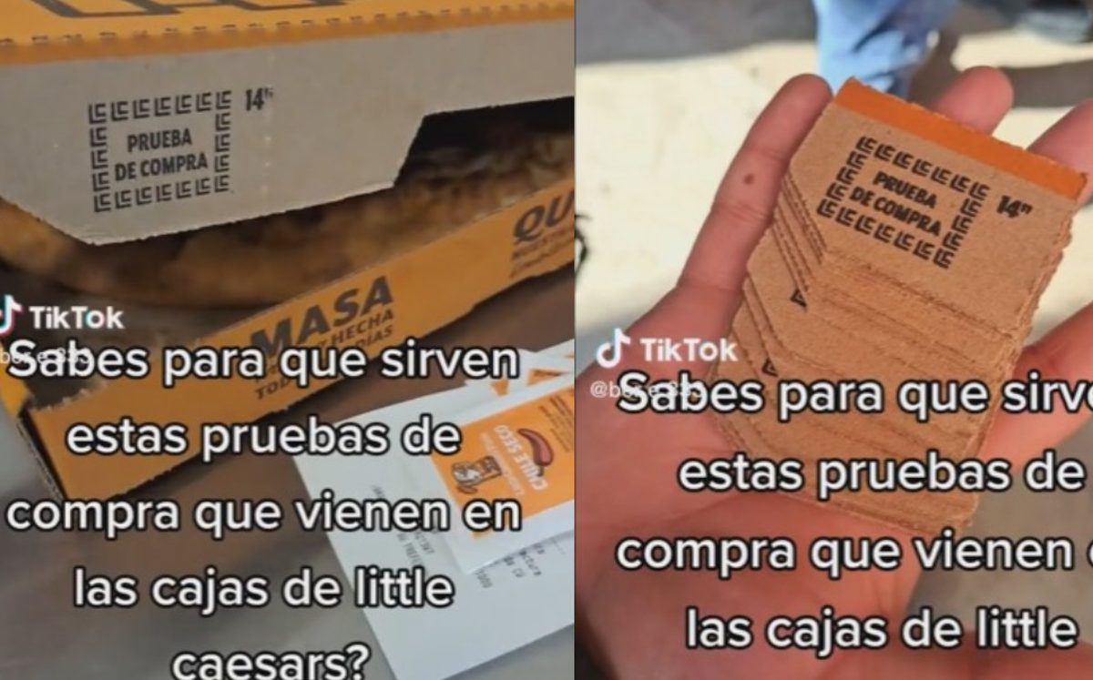 La joven mostró si era cierta la promoción (Especial).