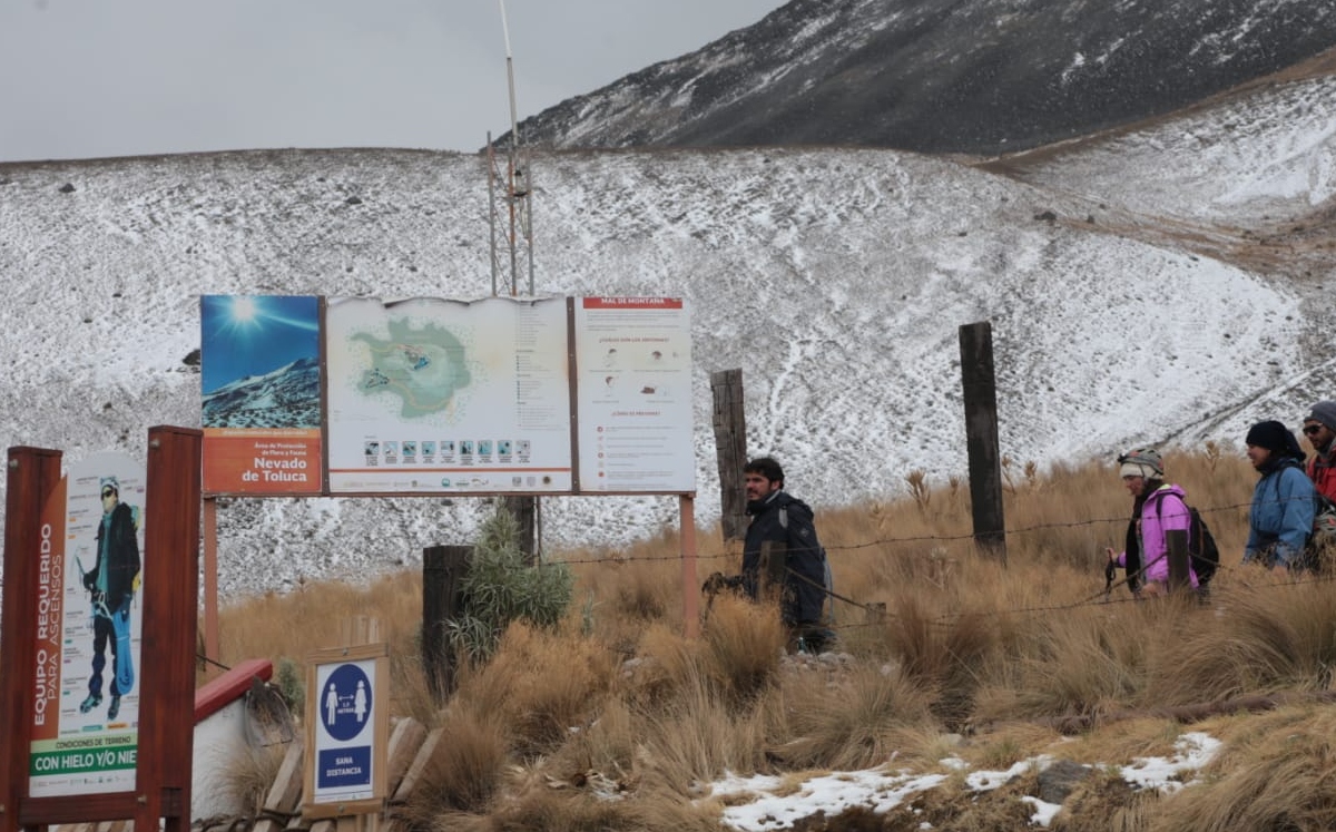 Piden tomar precauciones en visitas al Nevado de Toluca. Tania Contreras