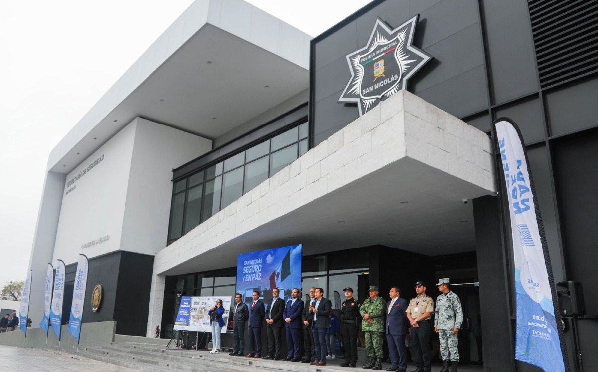 San Nicolás inaugura nuevo edificio de seguridad | Especial