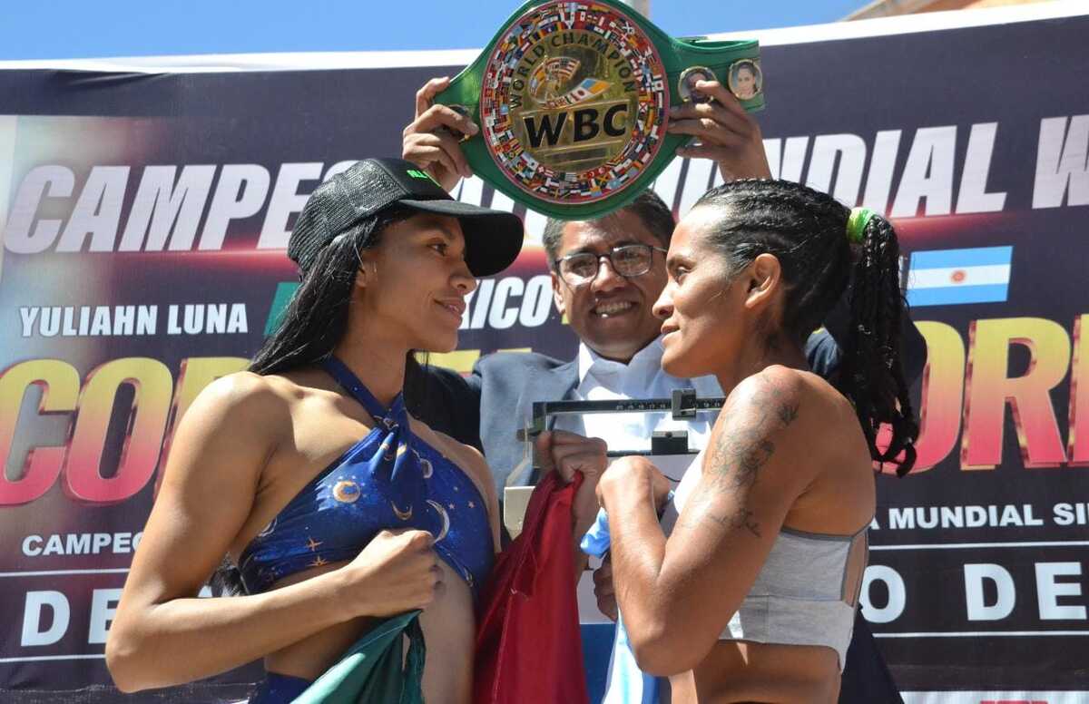 ‘Cobrita’ Luna y Vanesa Lorena Taborda. (Cortesía)