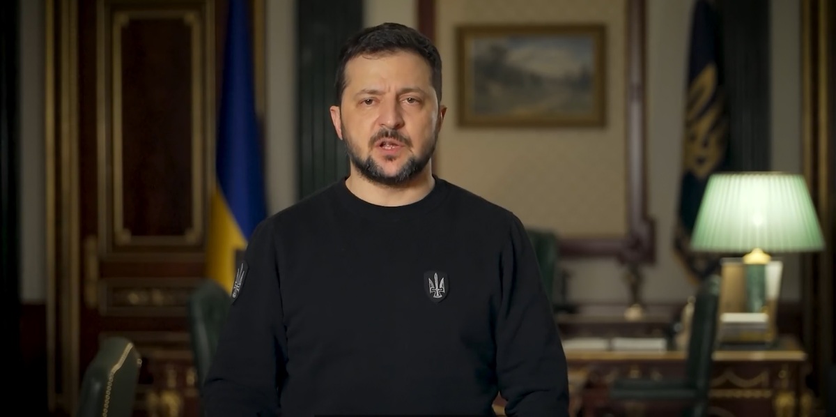 El presidente de Ucrania, Volodímir Zelenski. (EFE)