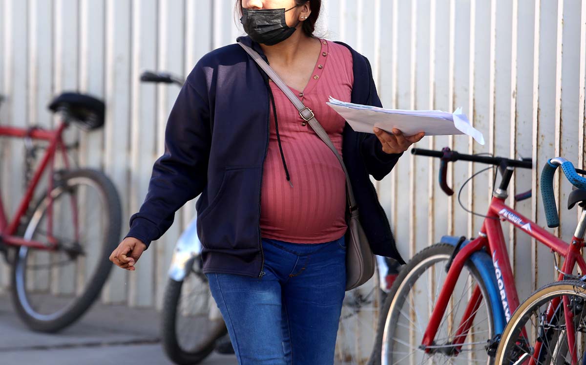 Mujeres embarazadas en Durango. (Rolando Riestra)