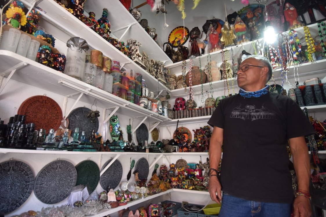 Merced Arteaga Martínez, artesano de Tula. (Francisco Villeda)
