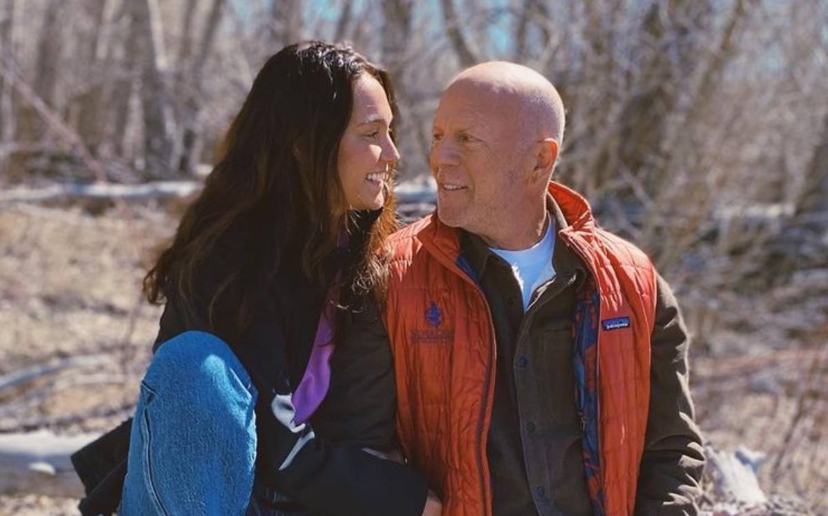Emma Heming y Bruce WIllis (Especial).