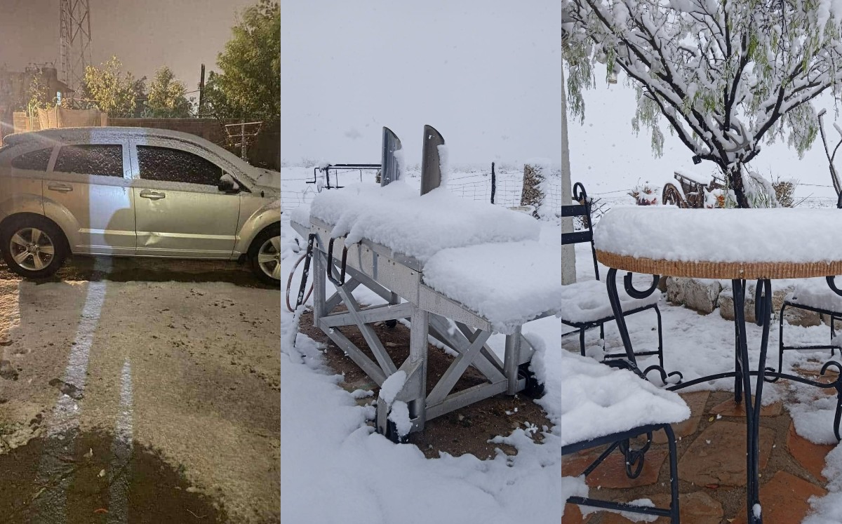 Nevada en Coahuila 2023. (Especial)
