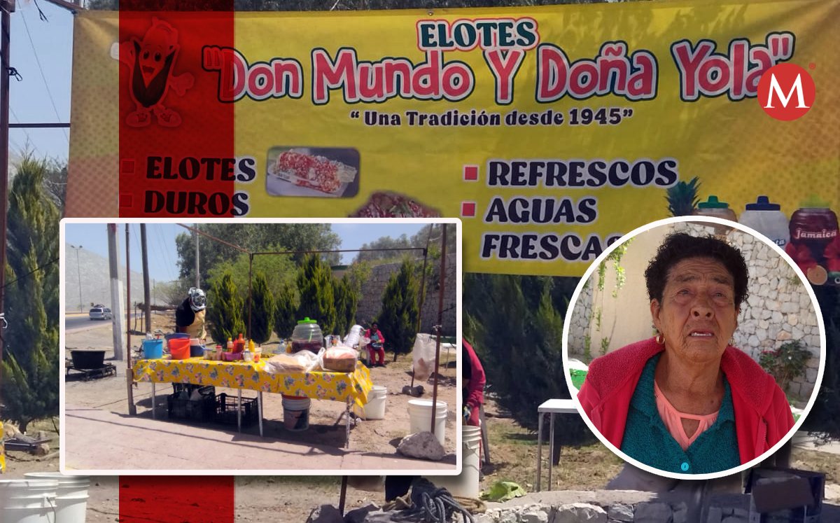 Clara, mejor conocida como doña Yola. (Milenio Digital)