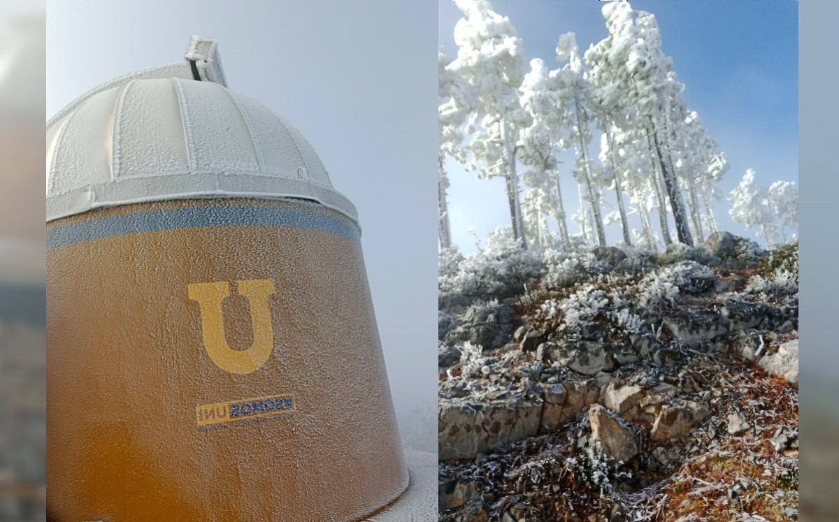 Las fotos se tomaron desde el Infiernillo, Cerro del Potosí y el Observatorio UANL | Especial