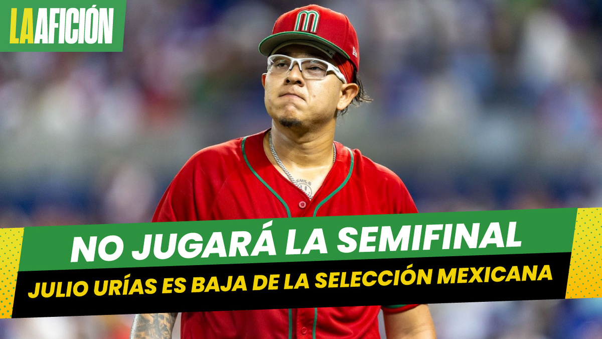 Julio Urías deja a selección mexicana de beisbol previo a la semifinales del Clásico Mundial