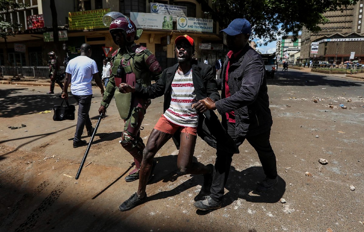 Manifestaciones opositoras en Nairobi (EFE)