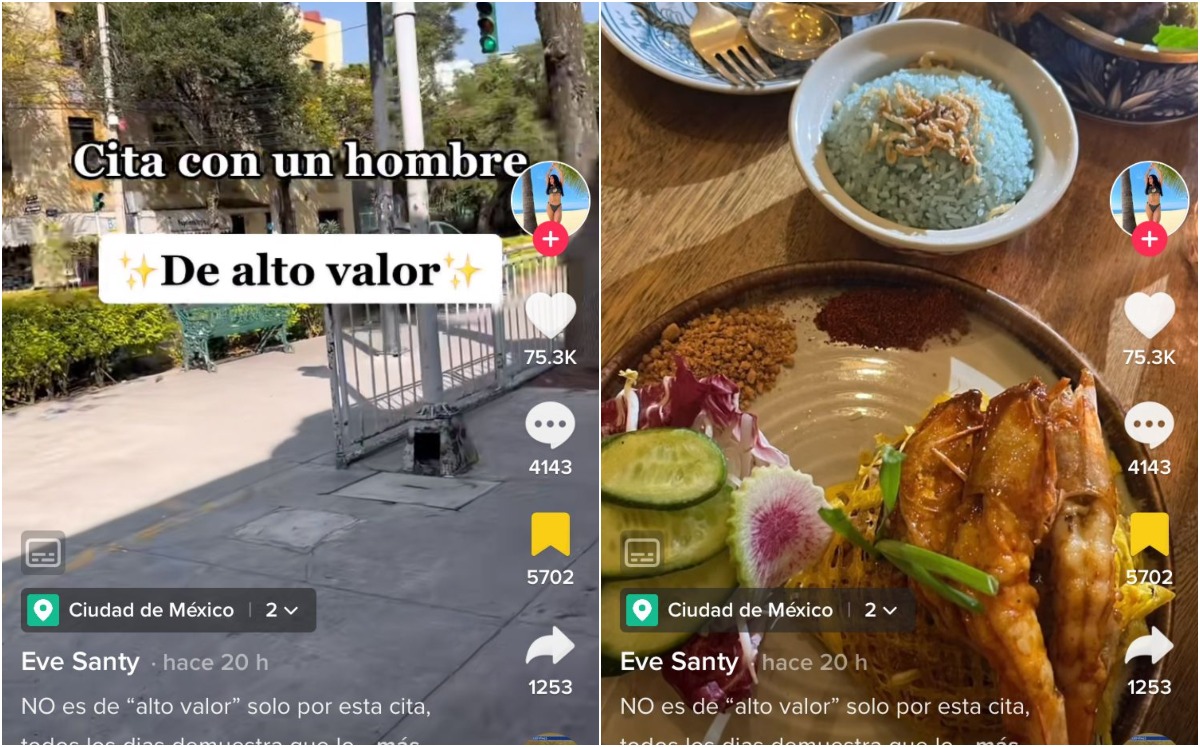 Mujer cuenta cómo es salir con un hombre de alto valor | Captura