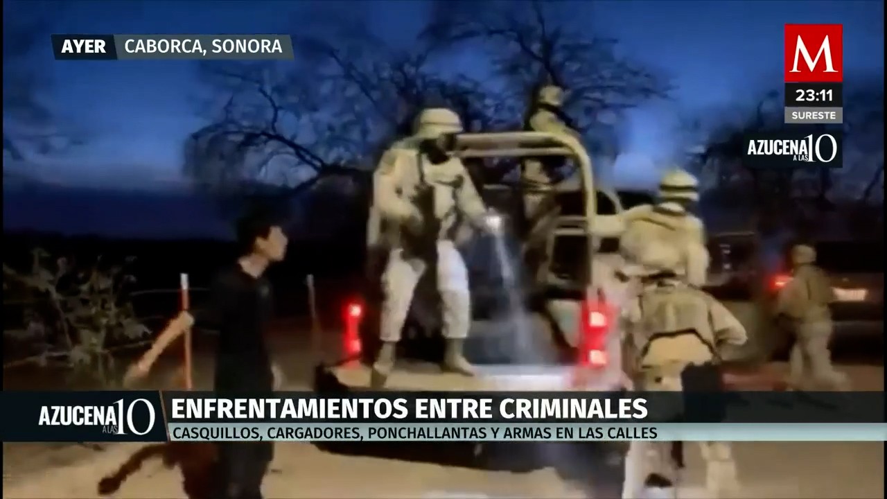 Una persona murió sin tener vínculo con civiles armados de enfrentamiento en Caborca: fiscales