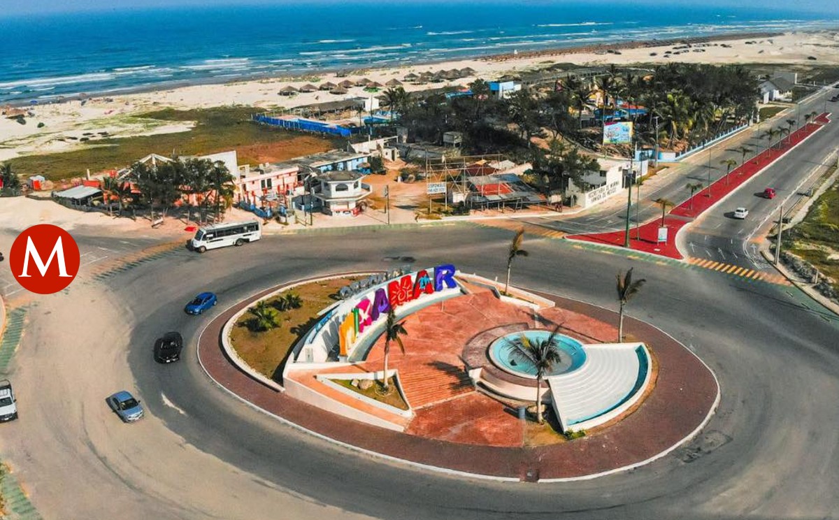 Playa Miramar de Ciudad Madero se prepara para Semana Santa.