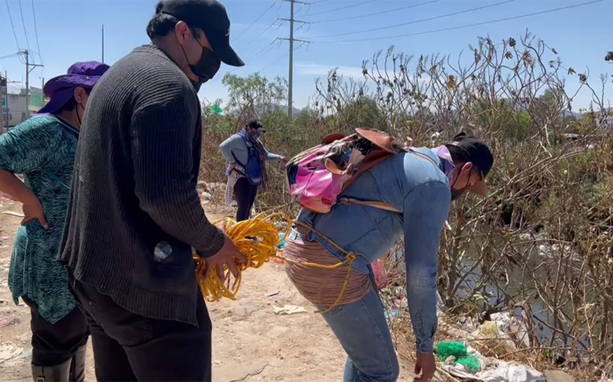 Búsqueda de restos humanos en canal de Chimalhuacán, Edomex | Especial