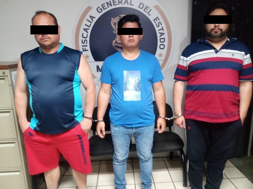 Los tres hombres fueron detenidos en el estado de Michoacán.