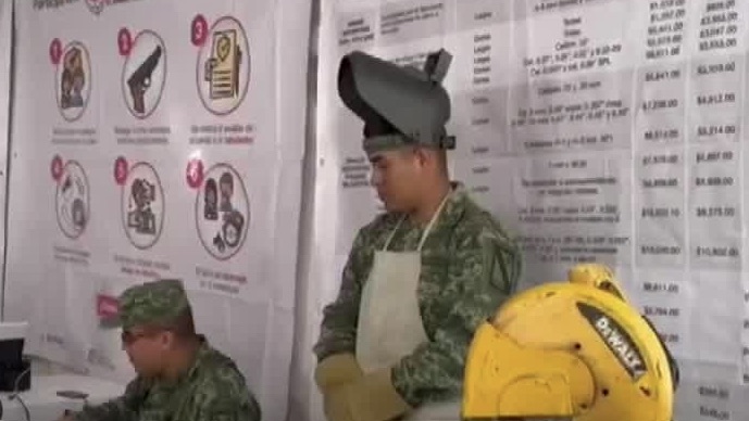 Programa de canje de armas será suspendido durante el periodo electoral; Edomex