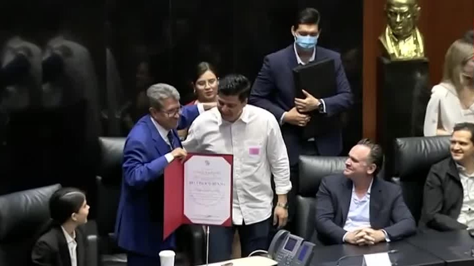 Senado de la República hace entrega de reconocimientos a varios chefs del país