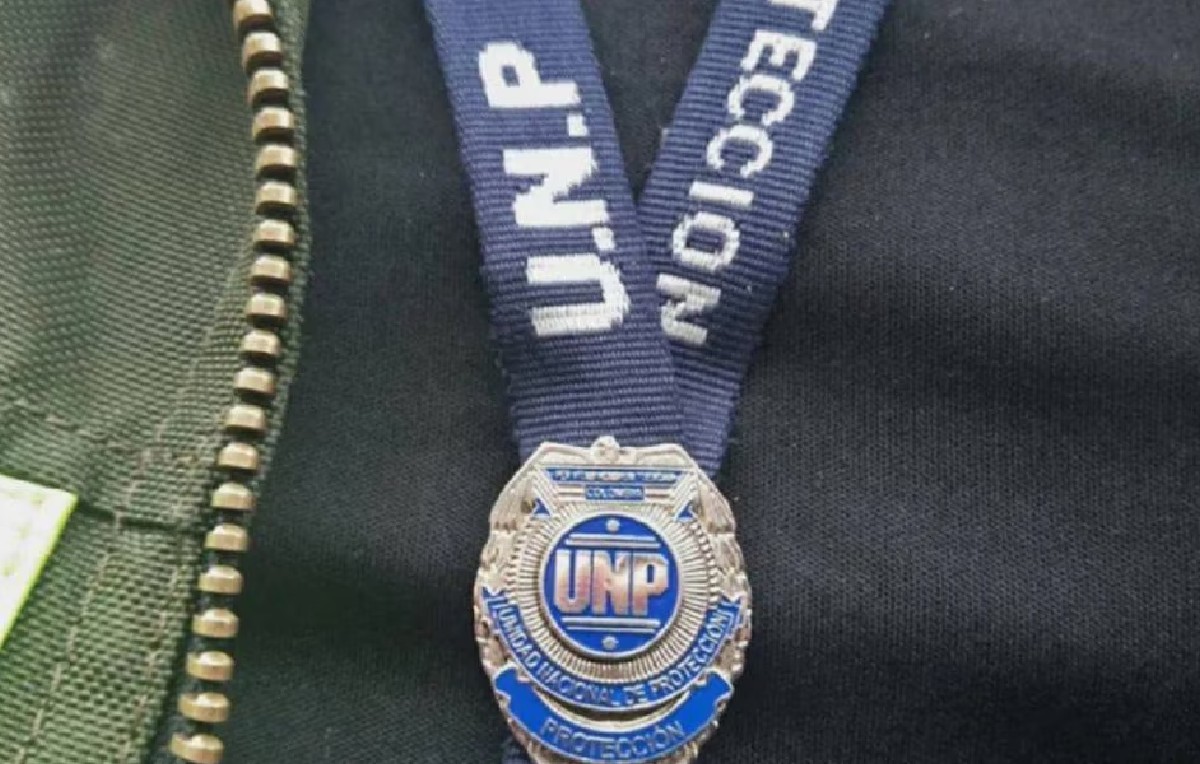 Medalla de la Unidad Nacional de Protección de Colombia (Twitter/@UNPColombia)