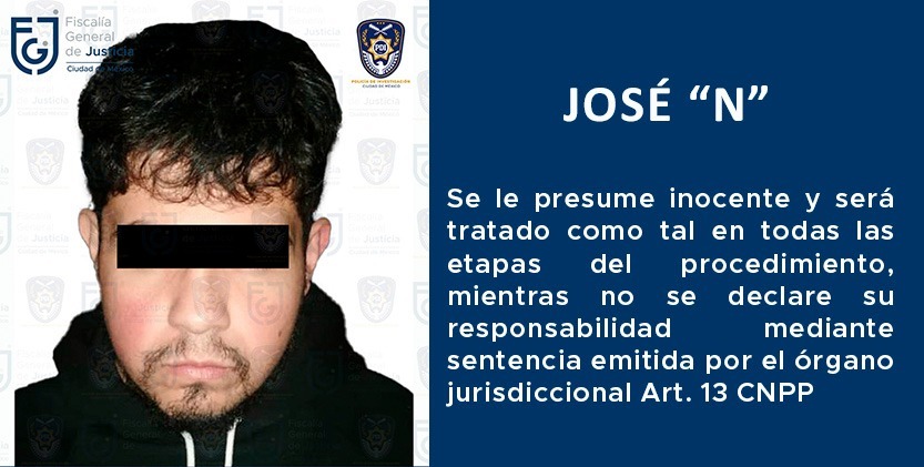 Las autoridades de la Ciudad de México revelaron el arresto del sujeto. |