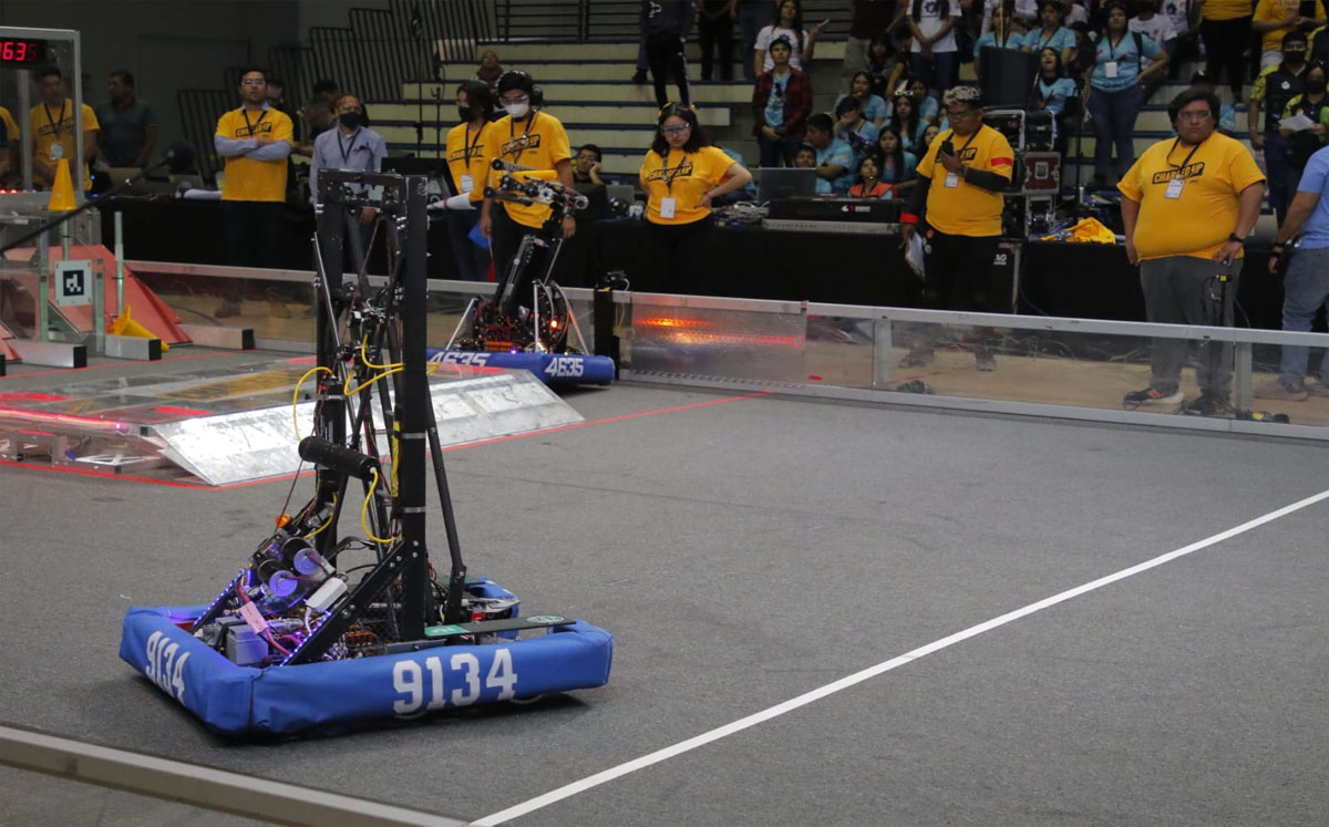 Día de prueba en First Laguna Regional; evalúan  que robots cumplan especificaciones. | Manuel Guadarrama