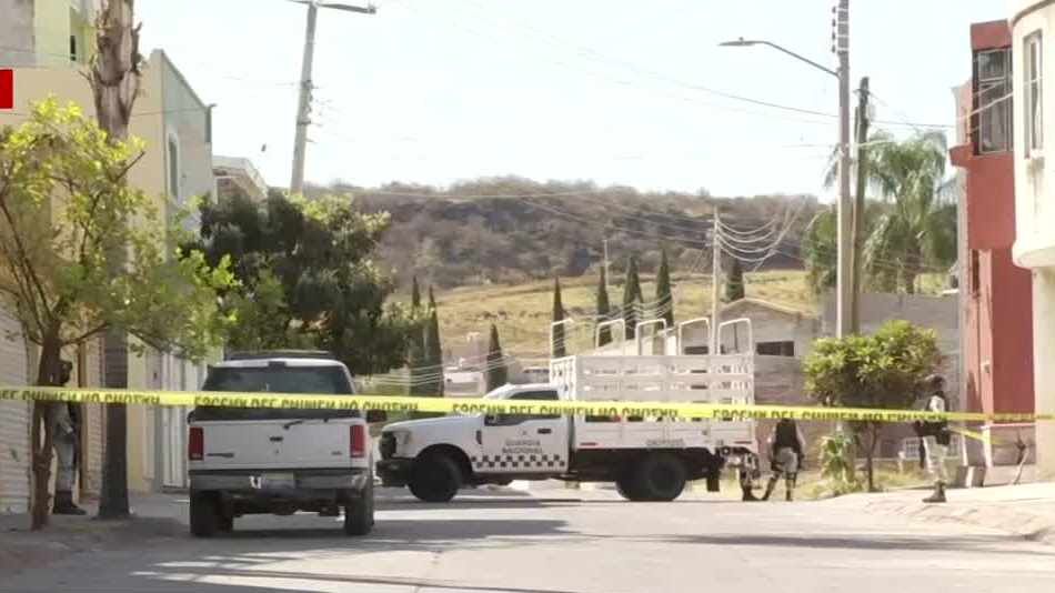 Resguardan zona donde atacaron a elementos de la GN en San Miguel El Alto, Jalisco