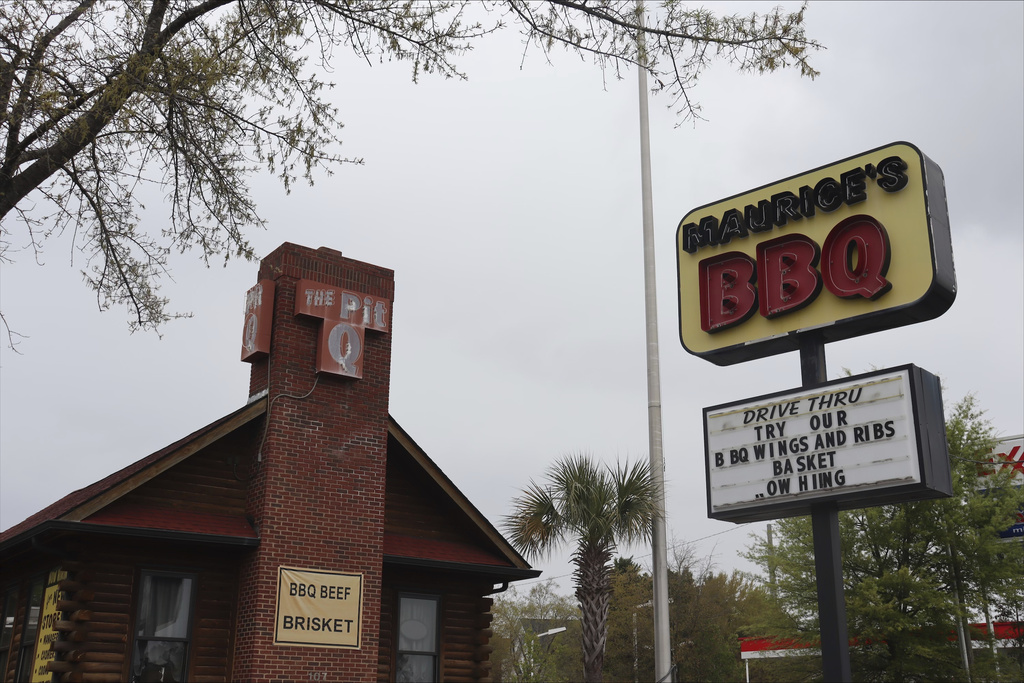 El restaurante Maurice’s Piggie Park BBQ. | AP