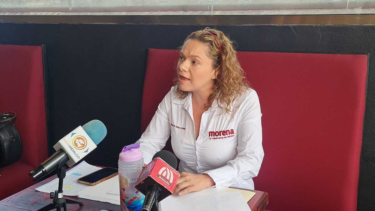 Sharon Macotela, diputada de Morena en Hidalgo. (Especial)