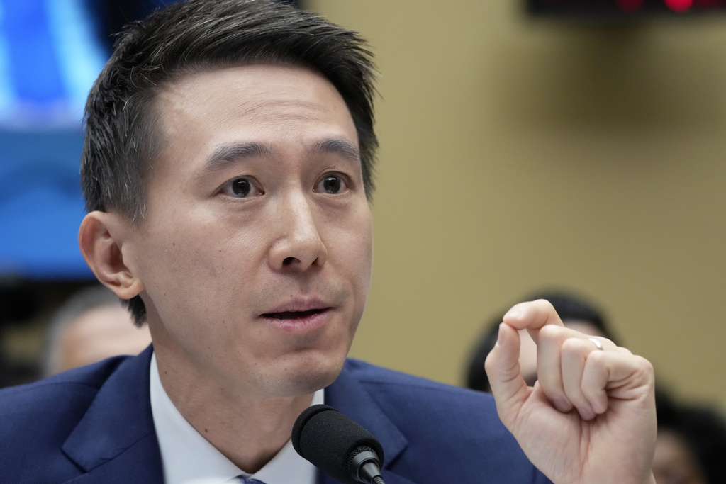 Shou Zi Chew,  CEO de TikTok. | AP