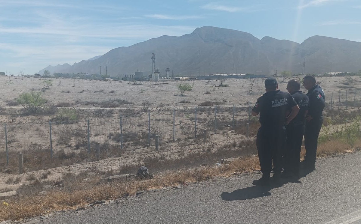 El hallazgo se registró en el primer kilómetro de la vialidad, frente a la entrada lateral del parque industrial Santa María.