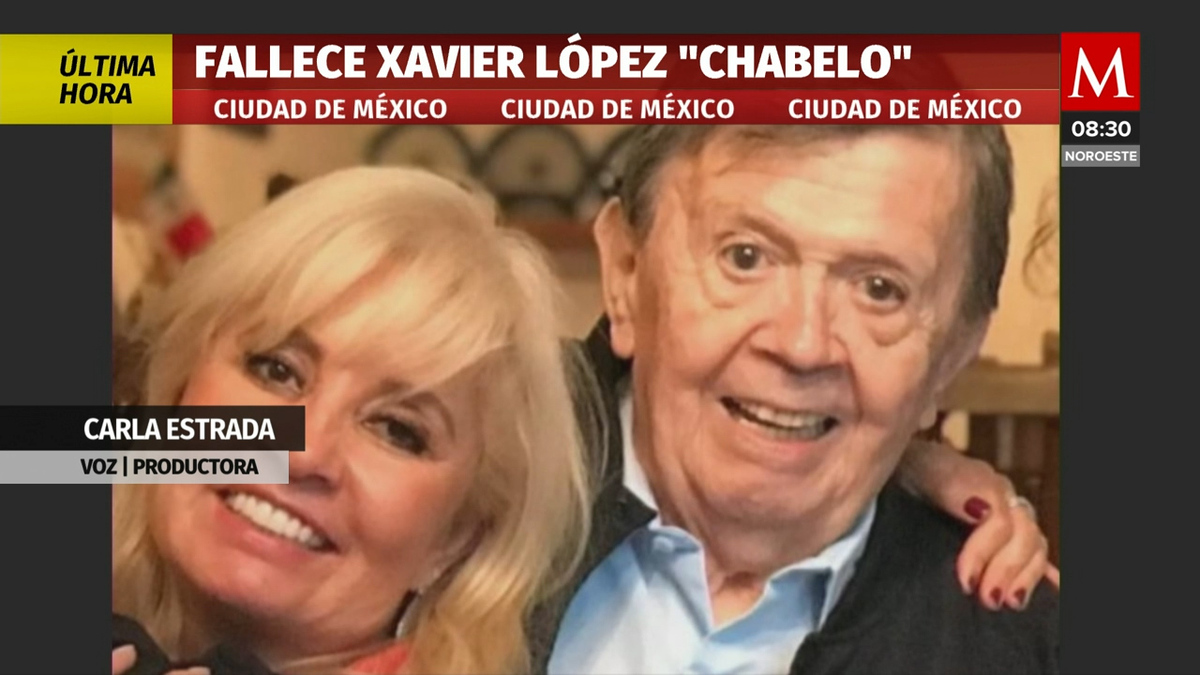 Carla Estrada lamenta muerte de Chabelo