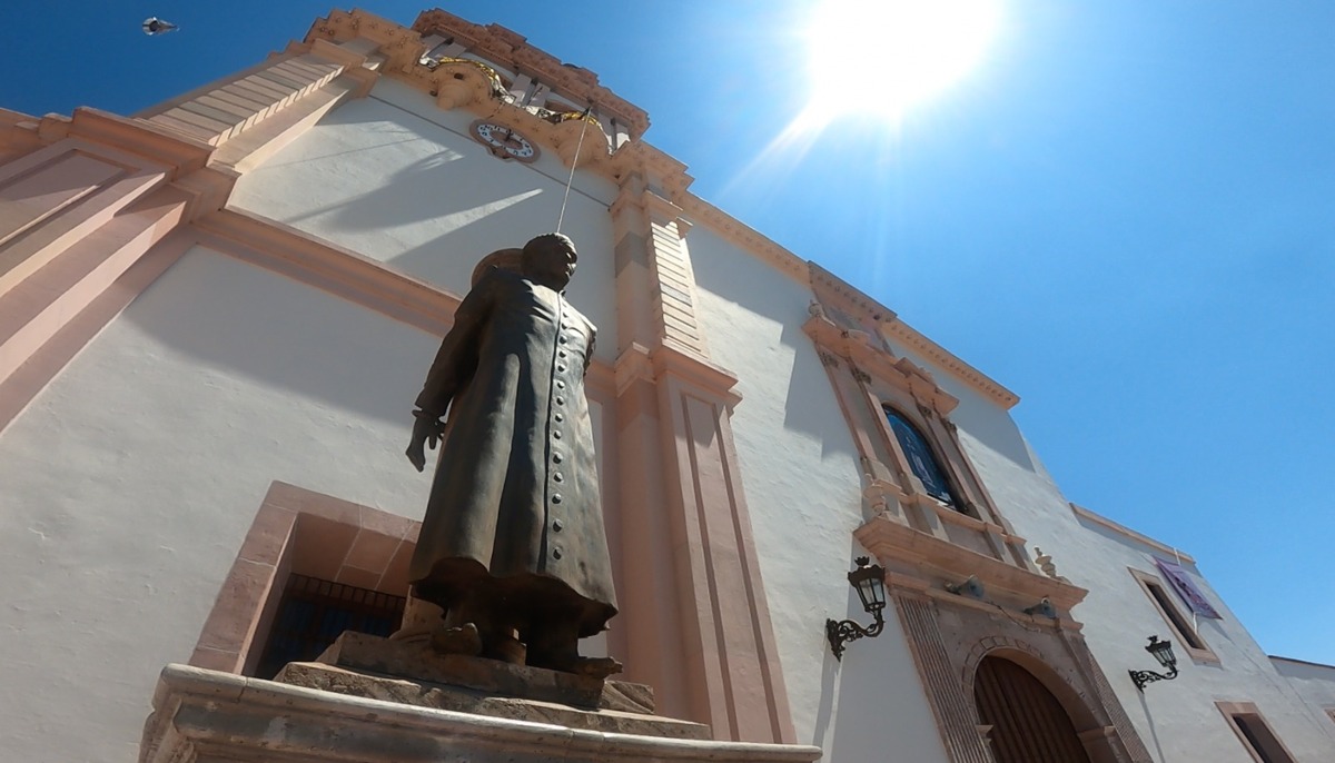 Estatua de San Sabas Reyes, mártir de Cocula que pronto tendrá su Santuario (Enrique Vázquez)