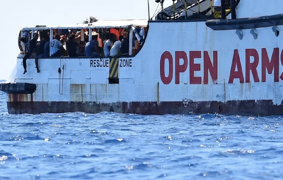 Buque humanitario “Open Arms” (Reuters)