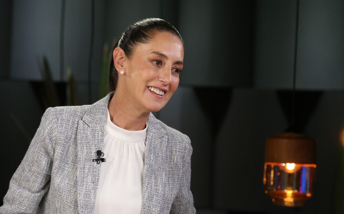 Claudia Sheinbaum en Café MILENIO. | Ariel Ojeda